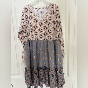 girls 435 Matilda Jane Make Believe So Spirited Dress size 16. Boho. Lace